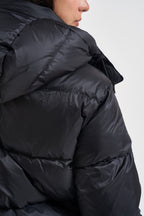 Piumino donna con cappuccio nero 211932183 002 RALPH LAUREN 