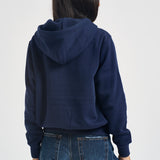 Felpa donna con cappuccio blu 211971699 002 RALPH LAUREN 