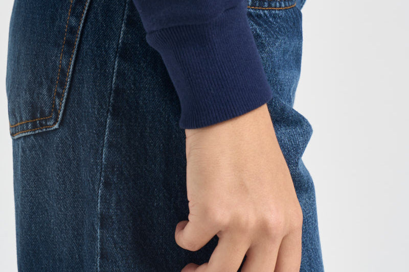 Felpa donna con cappuccio blu 211971699 002 RALPH LAUREN 