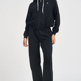 Felpa donna con cappuccio nera 211971699 003 RALPH LAUREN 