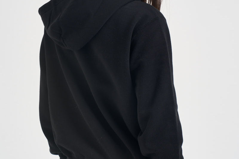 Felpa donna con cappuccio nera 211971699 003 RALPH LAUREN 