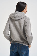 Felpa donna con cappuccio grigia 211971699 004 RALPH LAUREN 