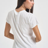 T-shirt donna girocollo bianca 211B14605 032 RALPH LAUREN 