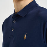 Polo uomo manica lunga blu 710671785 001 RALPH LAUREN 