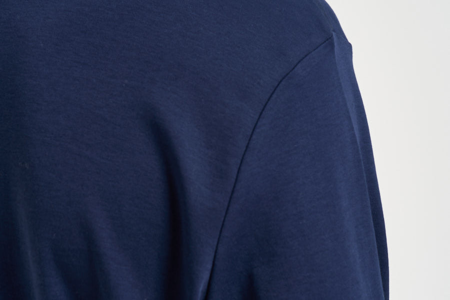 Polo uomo manica lunga blu 710671785 001 RALPH LAUREN 