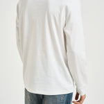 T-shirt uomo bianca manica lunga 710760121 002 RALPH LAUREN 