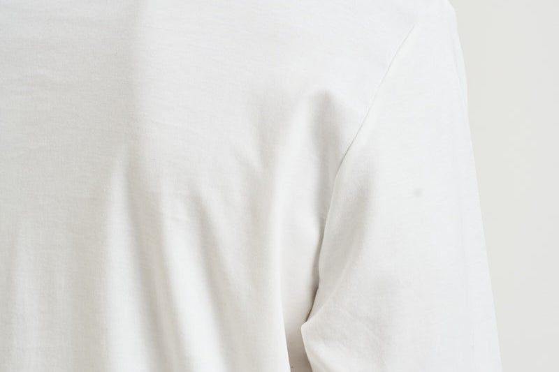 T-shirt uomo bianca manica lunga 710760121 002 RALPH LAUREN 