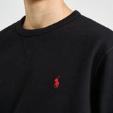 Felpa uomo girocollo nera 710766772 001 RALPH LAUREN 