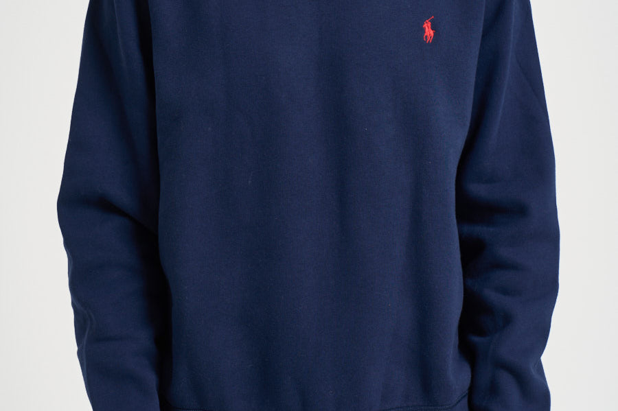 Felpa uomo girocollo blu 710766772 003 RALPH LAUREN 