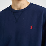 Felpa uomo girocollo blu 710766772 003 RALPH LAUREN 