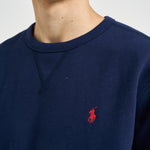 Felpa uomo girocollo blu 710766772 003 RALPH LAUREN 