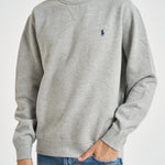 Felpa uomo girocollo grigio 710766772 004 RALPH LAUREN 