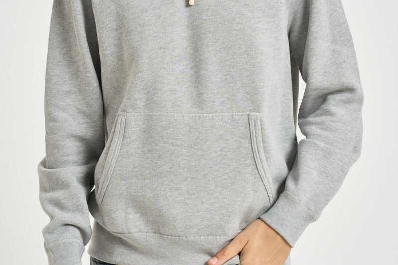 Felpa uomo con cappuccio grigia 710766778 006 RALPH LAUREN 