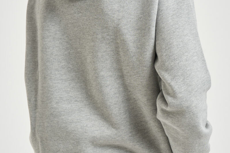 Felpa uomo con cappuccio grigia 710766778 006 RALPH LAUREN 