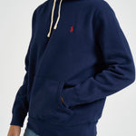 Felpa uomo con cappuccio blu 710766778 007 RALPH LAUREN 
