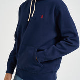 Felpa uomo con cappuccio blu 710766778 007 RALPH LAUREN 