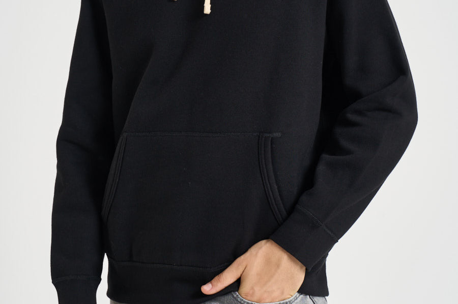 Felpa uomo con cappuccio nera 710766778 008 RALPH LAUREN 