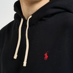 Felpa uomo con cappuccio nera 710766778 008 RALPH LAUREN 