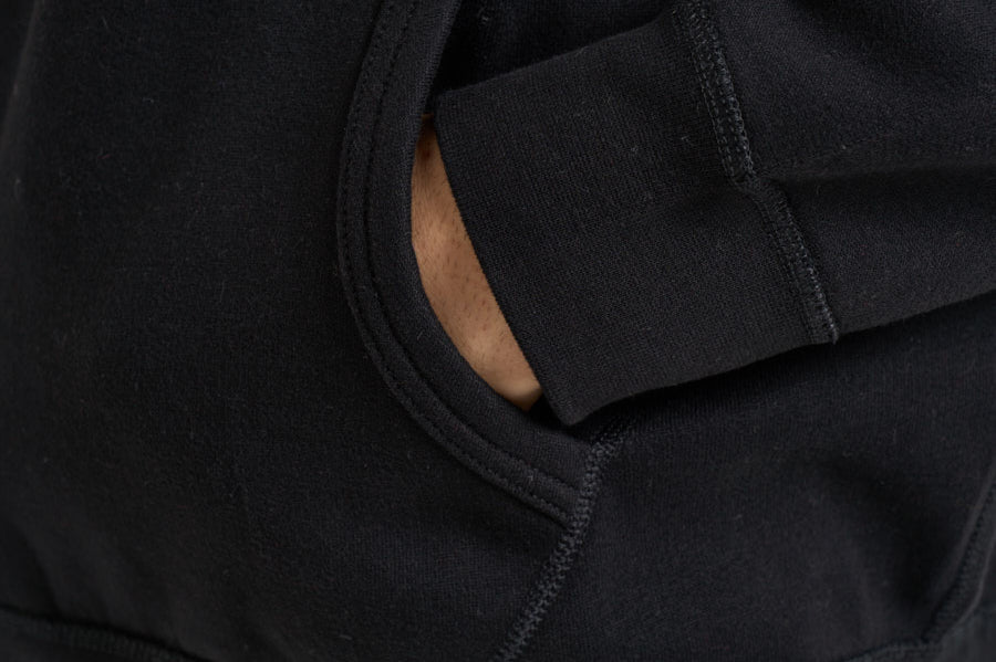Felpa uomo con cappuccio nera 710766778 008 RALPH LAUREN 