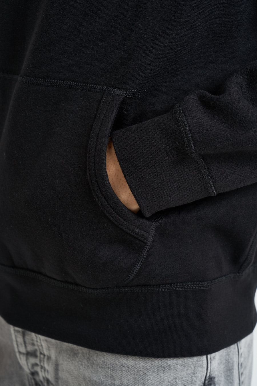 Felpa uomo con cappuccio nera 710766778 008 RALPH LAUREN 