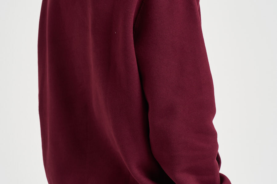 Felpa uomo con cappuccio bordeaux 710766778 025 RALPH LAUREN 