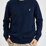Maglia uomo girocollo blu navy 710810846 503 RALPH LAUREN 