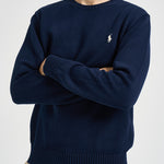Maglia uomo girocollo blu navy 710810846 503 RALPH LAUREN 
