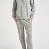 Felpa uomo con cappuccio grigia 710813297 002 RALPH LAUREN 