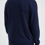 Maglia uomo mezza zip blu notte 710876756 001 RALPH LAUREN 