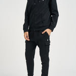 Felpa uomo con cappuccio nera 710888282 001 RALPH LAUREN 