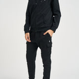 Felpa uomo con cappuccio nera 710888282 001 RALPH LAUREN 