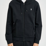 Felpa uomo con cappuccio nera 710888282 001 RALPH LAUREN 