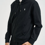 Felpa uomo con cappuccio nera 710888282 001 RALPH LAUREN 