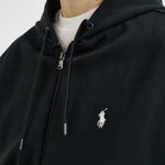 Felpa uomo con cappuccio nera 710888282 001 RALPH LAUREN 