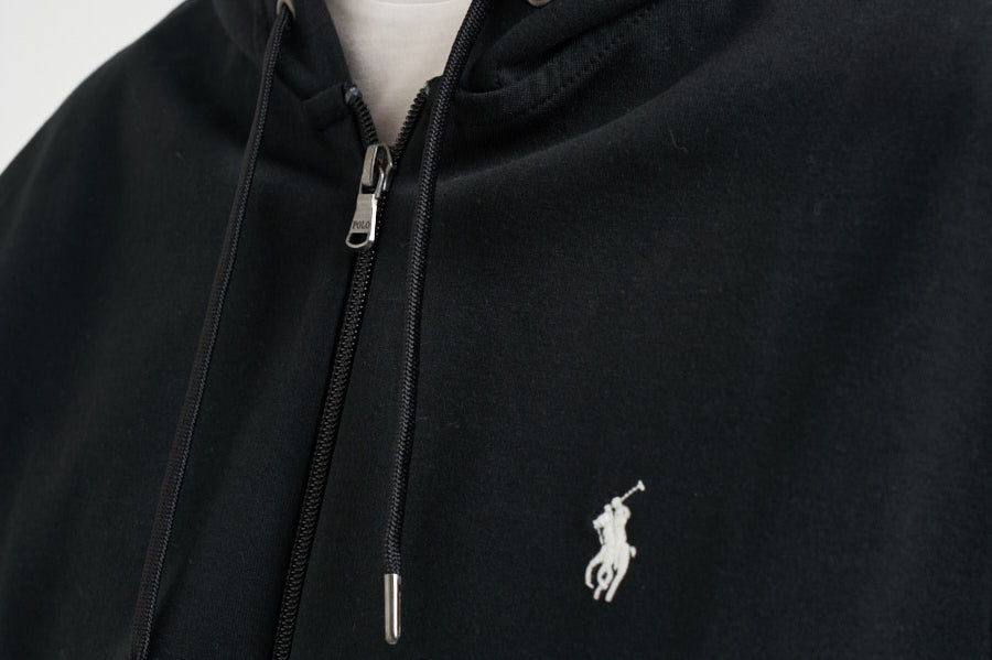 Felpa uomo con cappuccio nera 710888282 001 RALPH LAUREN 