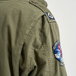 Giacca uomo Shariana Patch verde militare 710961616 001 RALPH LAUREN 