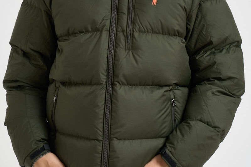 Piumino uomo trapuntato verde 710968278 002 RALPH LAUREN 