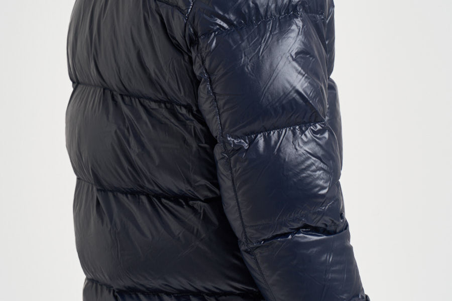 Piumino uomo con cappuccio blu 710968281 002 RALPH LAUREN 