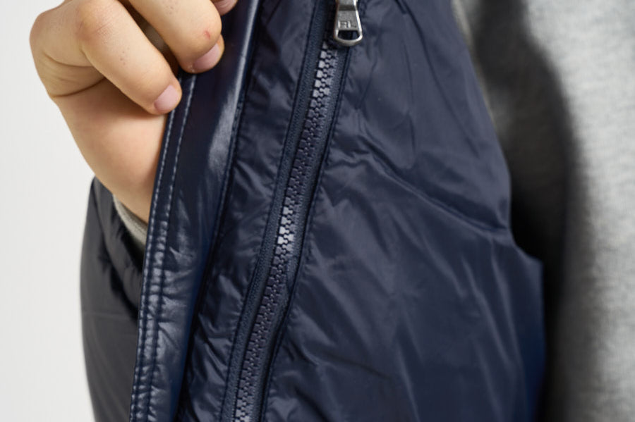 Piumino uomo con cappuccio blu 710968281 002 RALPH LAUREN 