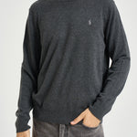 Maglia uomo girocollo grigio antracite 710974148 004 RALPH LAUREN 