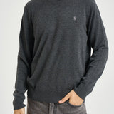Maglia uomo girocollo grigio antracite 710974148 004 RALPH LAUREN 