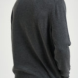 Maglia uomo girocollo grigio antracite 710974148 004 RALPH LAUREN 