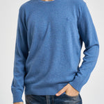 Maglia uomo in lana azzurro 710974148 500 RALPH LAUREN 