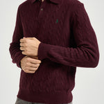 Maglia uomo polo bordeaux 710974165 500 RALPH LAUREN 