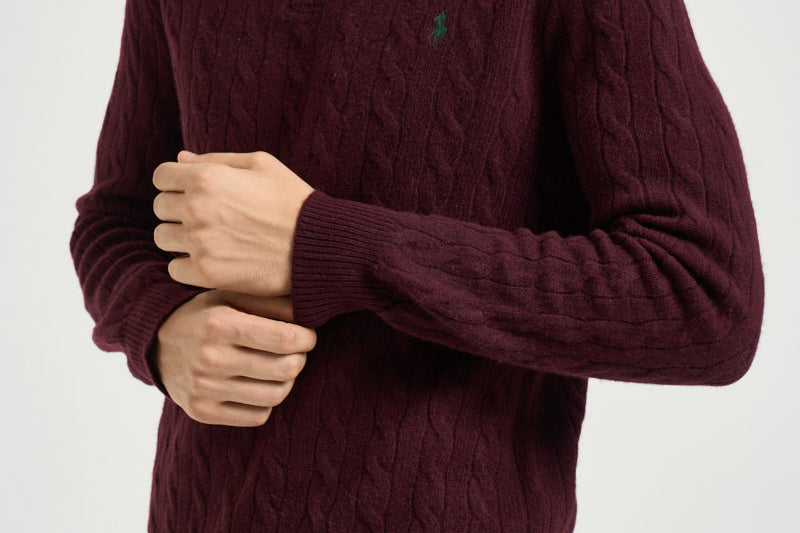 Maglia uomo polo bordeaux 710974165 500 RALPH LAUREN 