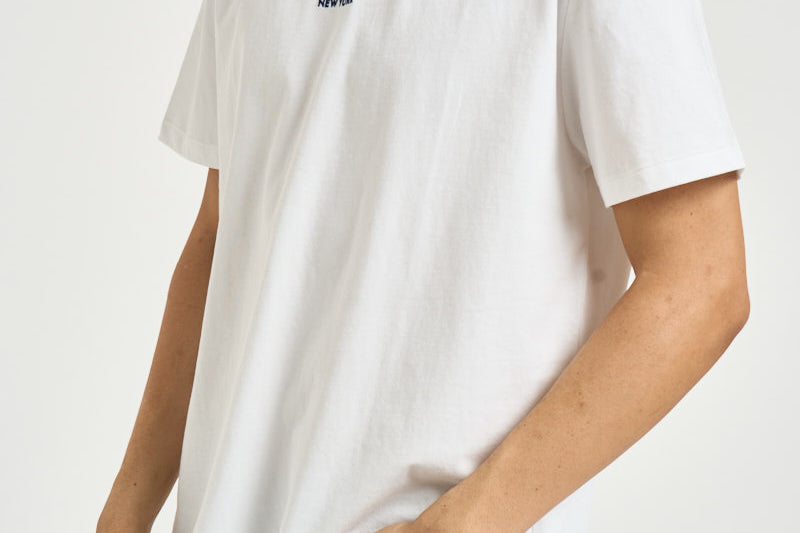 T-shirt uomo con lettering brand bianca. 710B26090 001 RALPH LAUREN 
