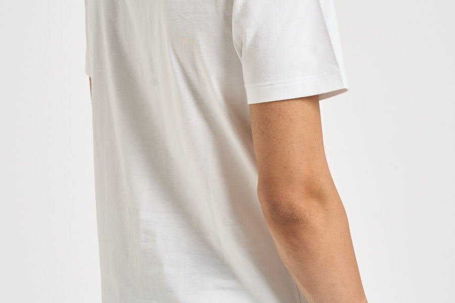 T-shirt uomo con stampa Bear bianca 710B30192 001 RALPH LAUREN 