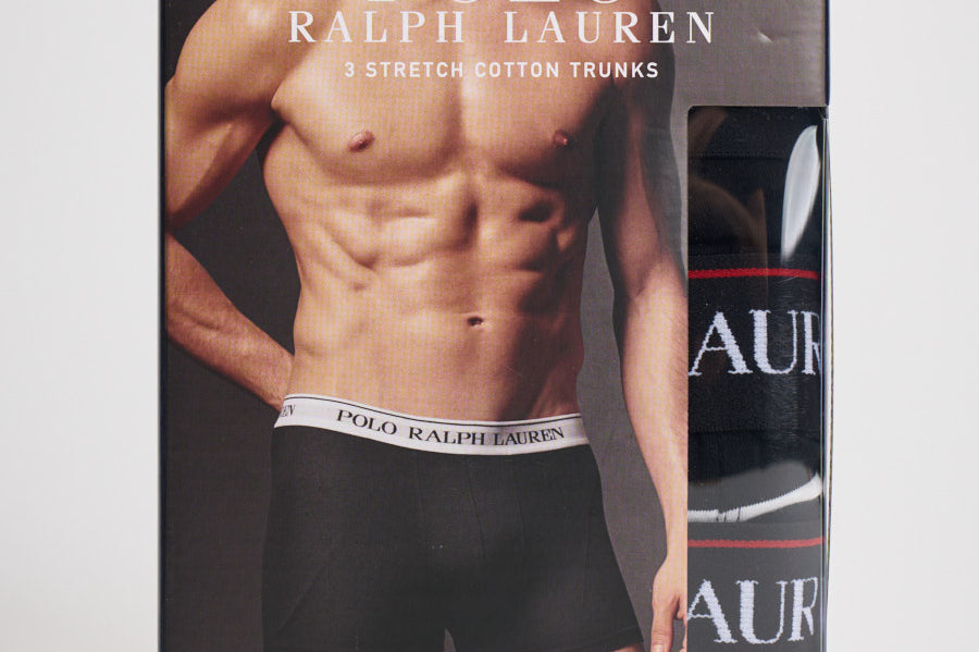 Set uomo mutande nere 714830299 009 RALPH LAUREN 
