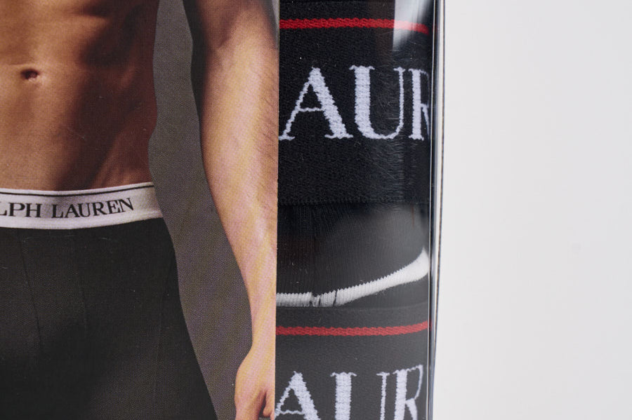 Set uomo mutande nere 714830299 009 RALPH LAUREN 