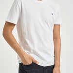 T-shirt uomo girocollo bianca 714844756 005 RALPH LAUREN 